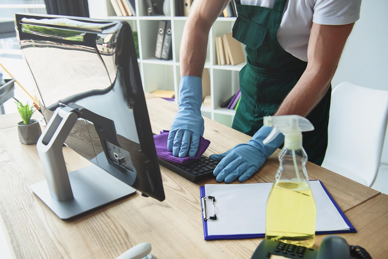 Office cleaners