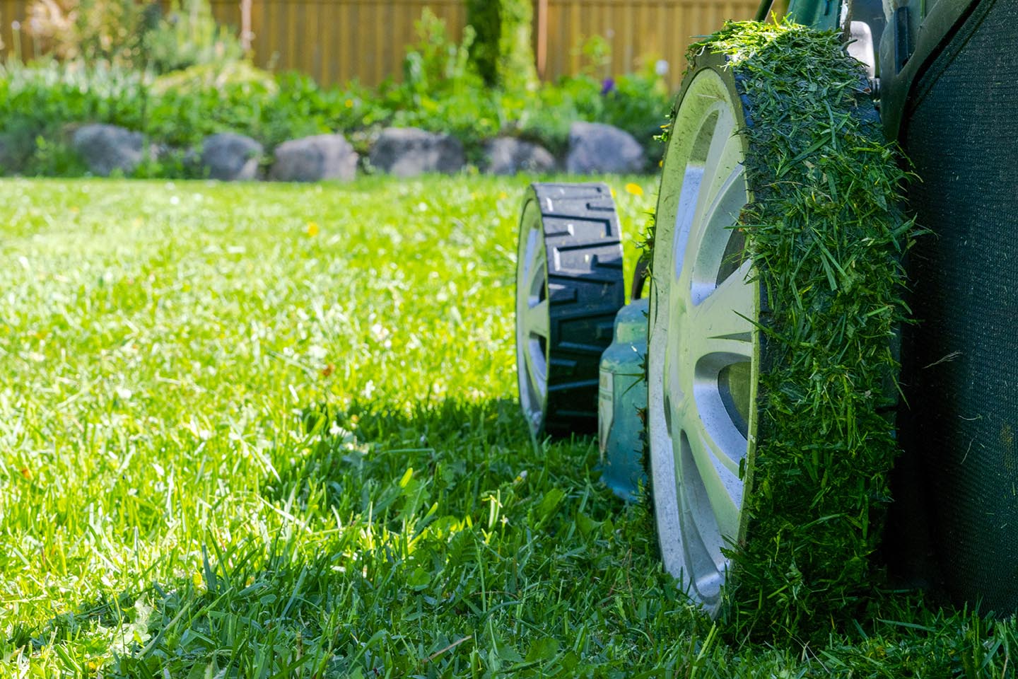 Lawn mowing service