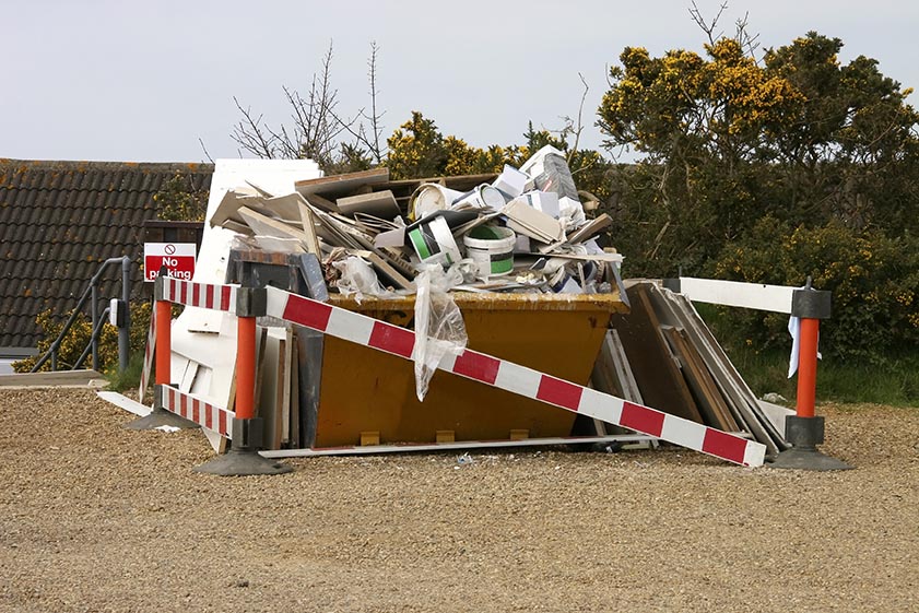 Skip Full Of Rubbish